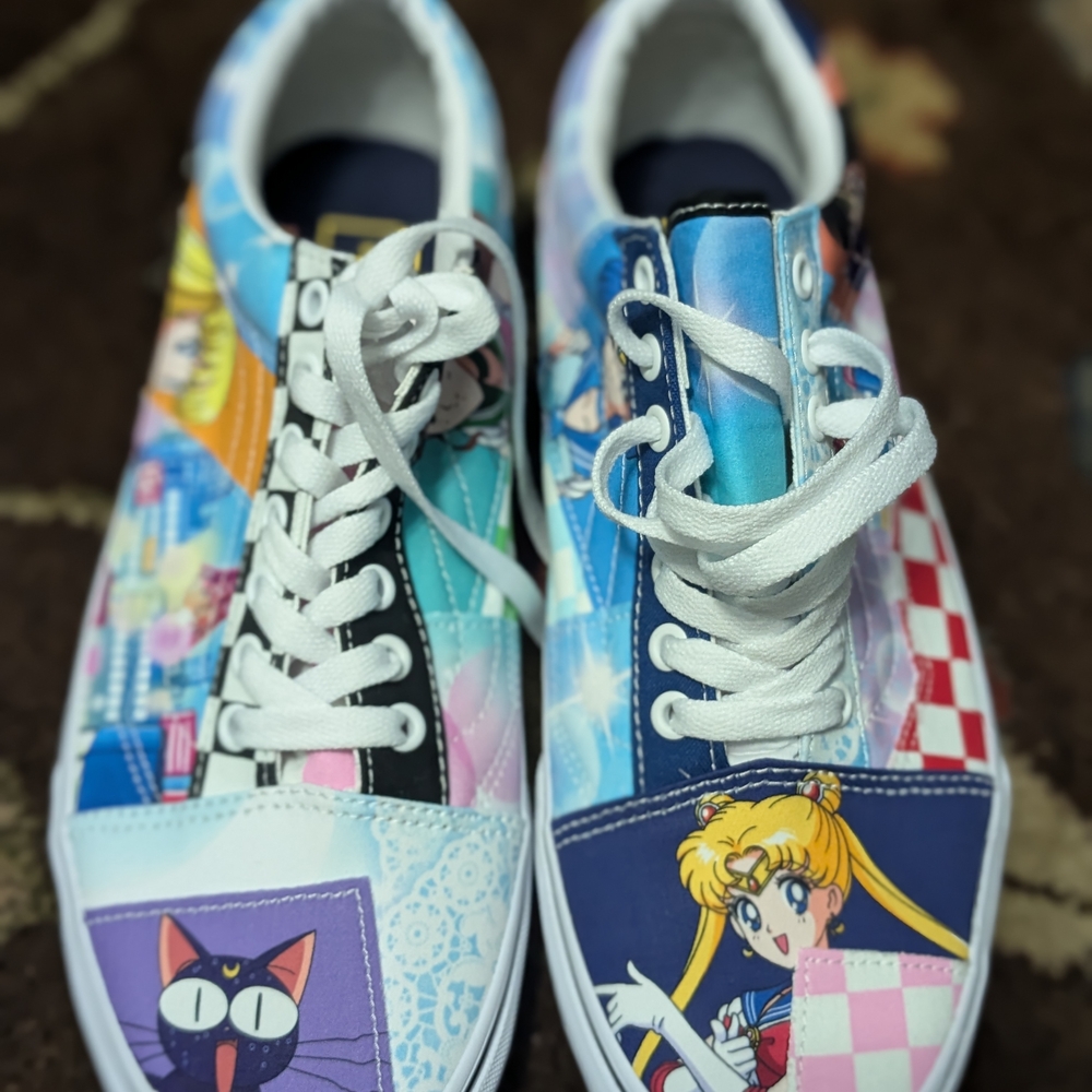 Sailor Moon Vans Sneakers